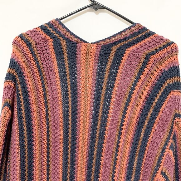 Urban Outfitters Ecote Riley Patterned Maxi Sweater Cardigan Boho Size M - Picture 9 of 14